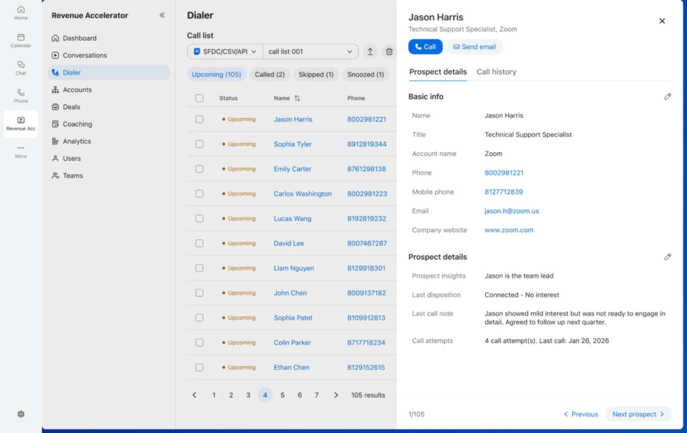 Add & Edit Contacts