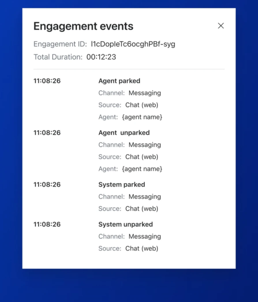 Auto-Park Inactive Engagements in Queue