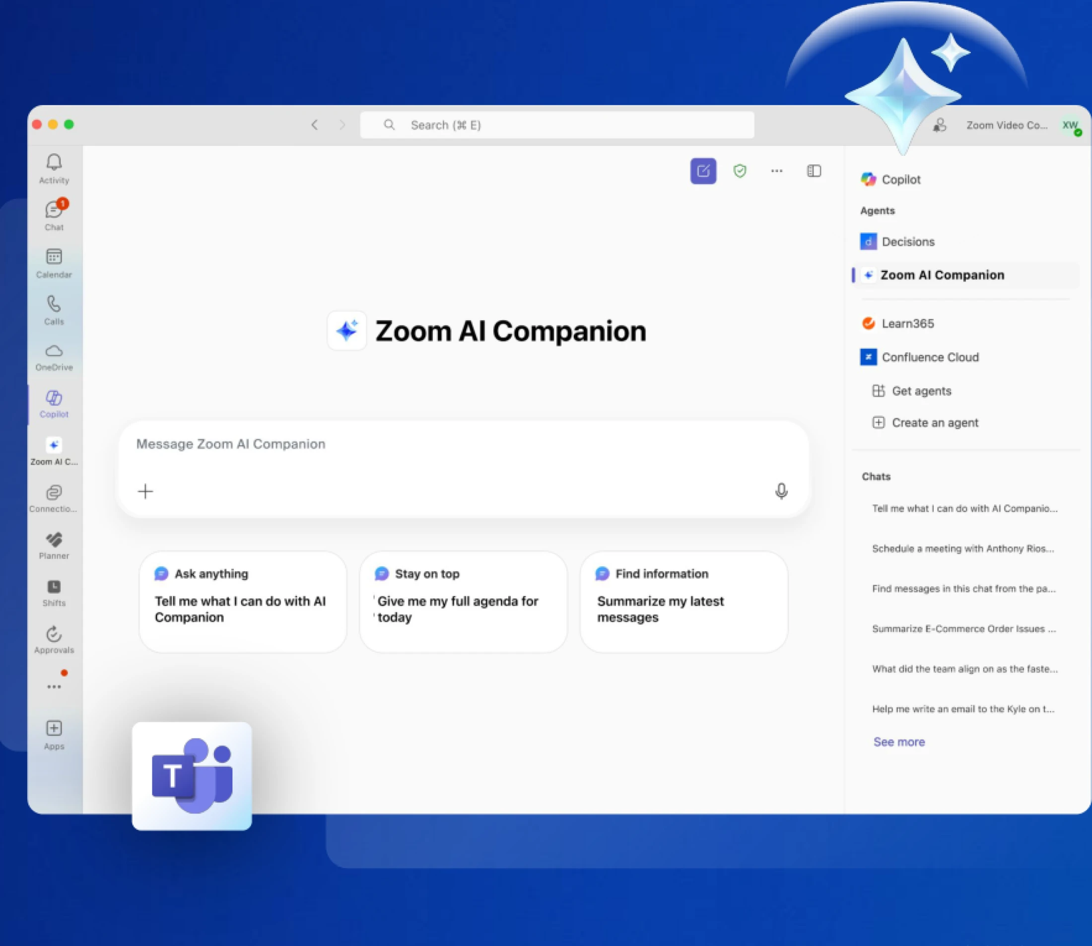 AI Companion in MSFT Teams