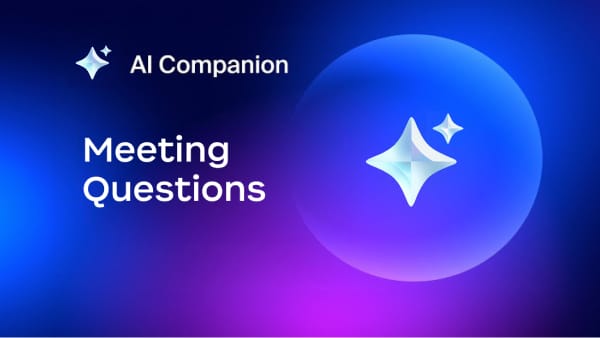 How to use Zoom AI Companion Meeting Questions