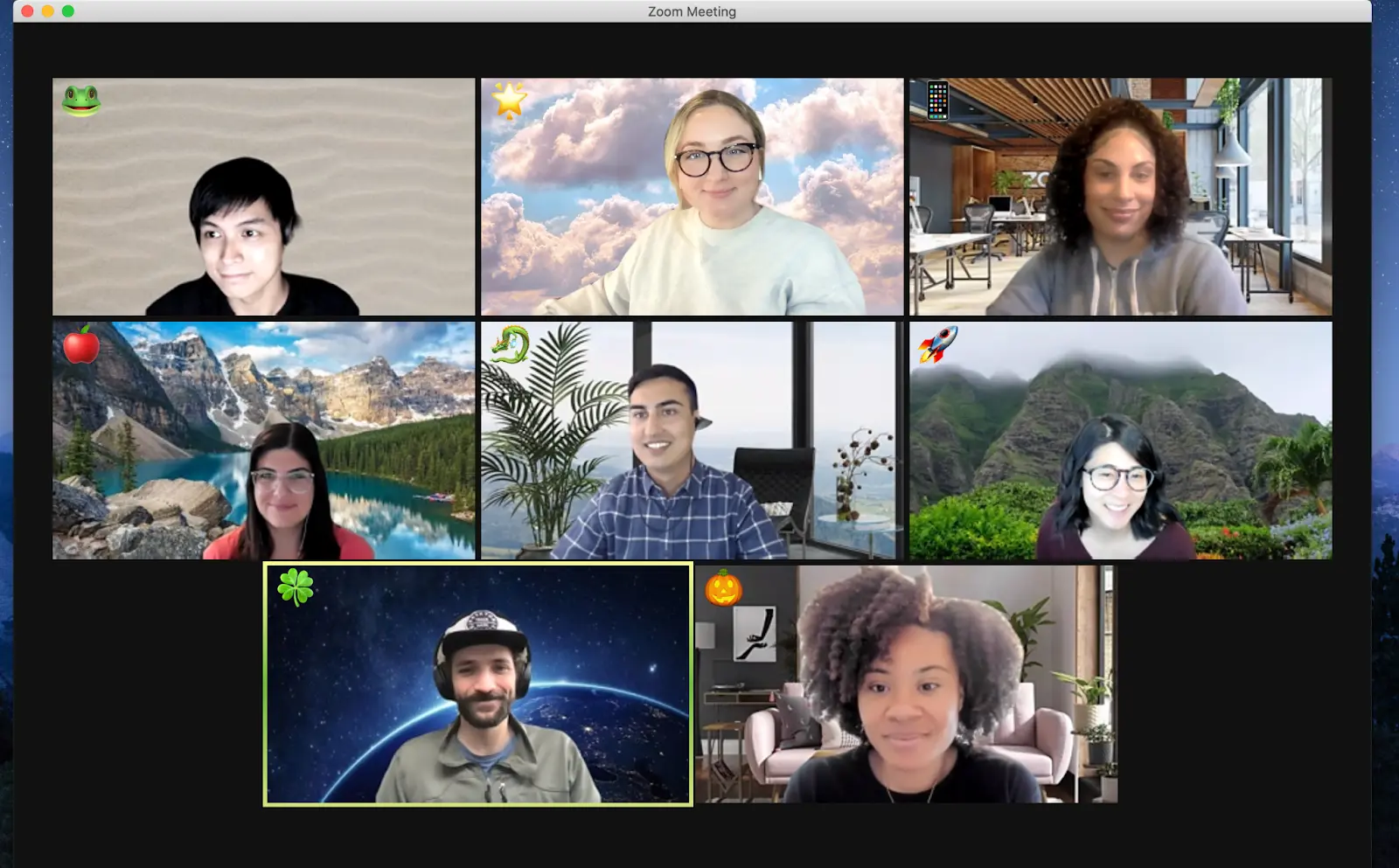 New Meeting Reactions