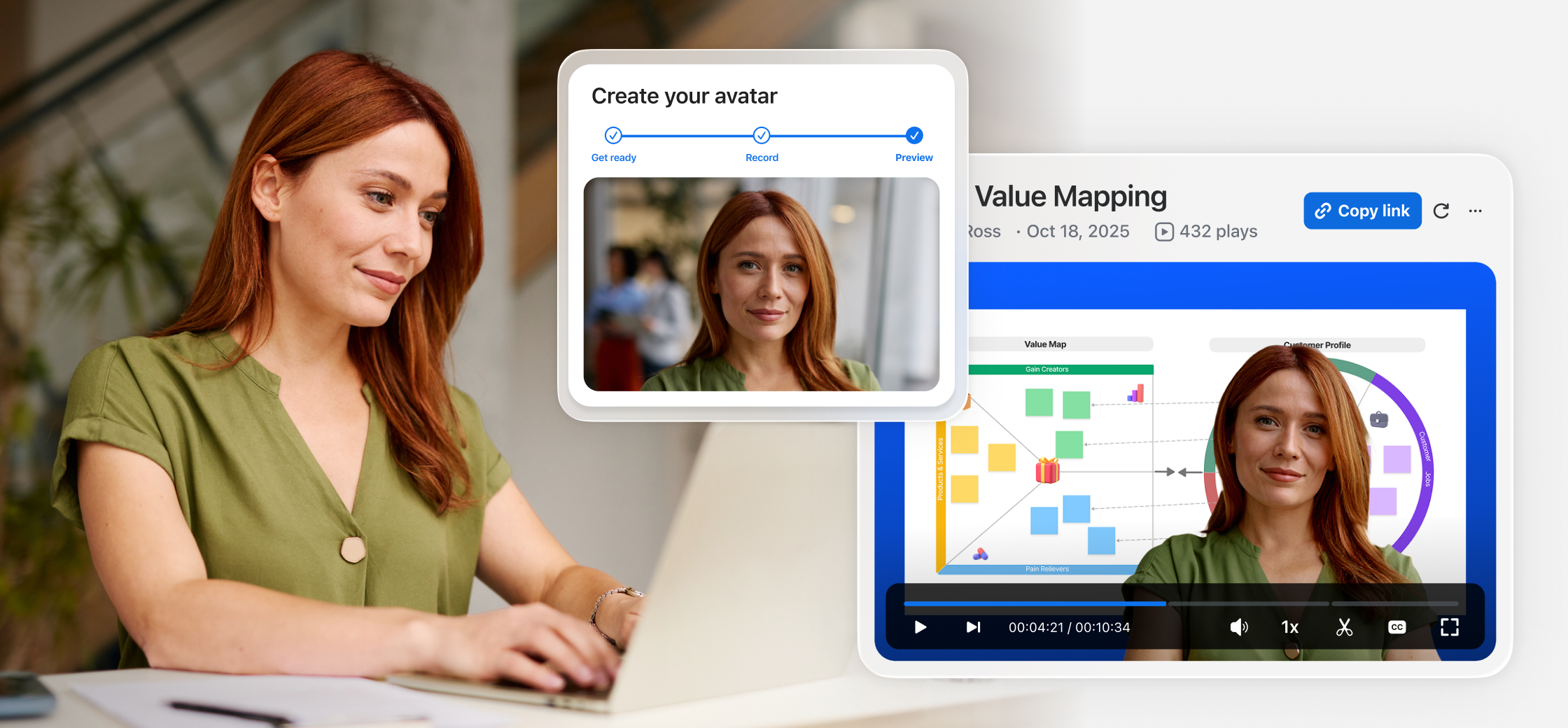 Create custom avatars with AI Companion