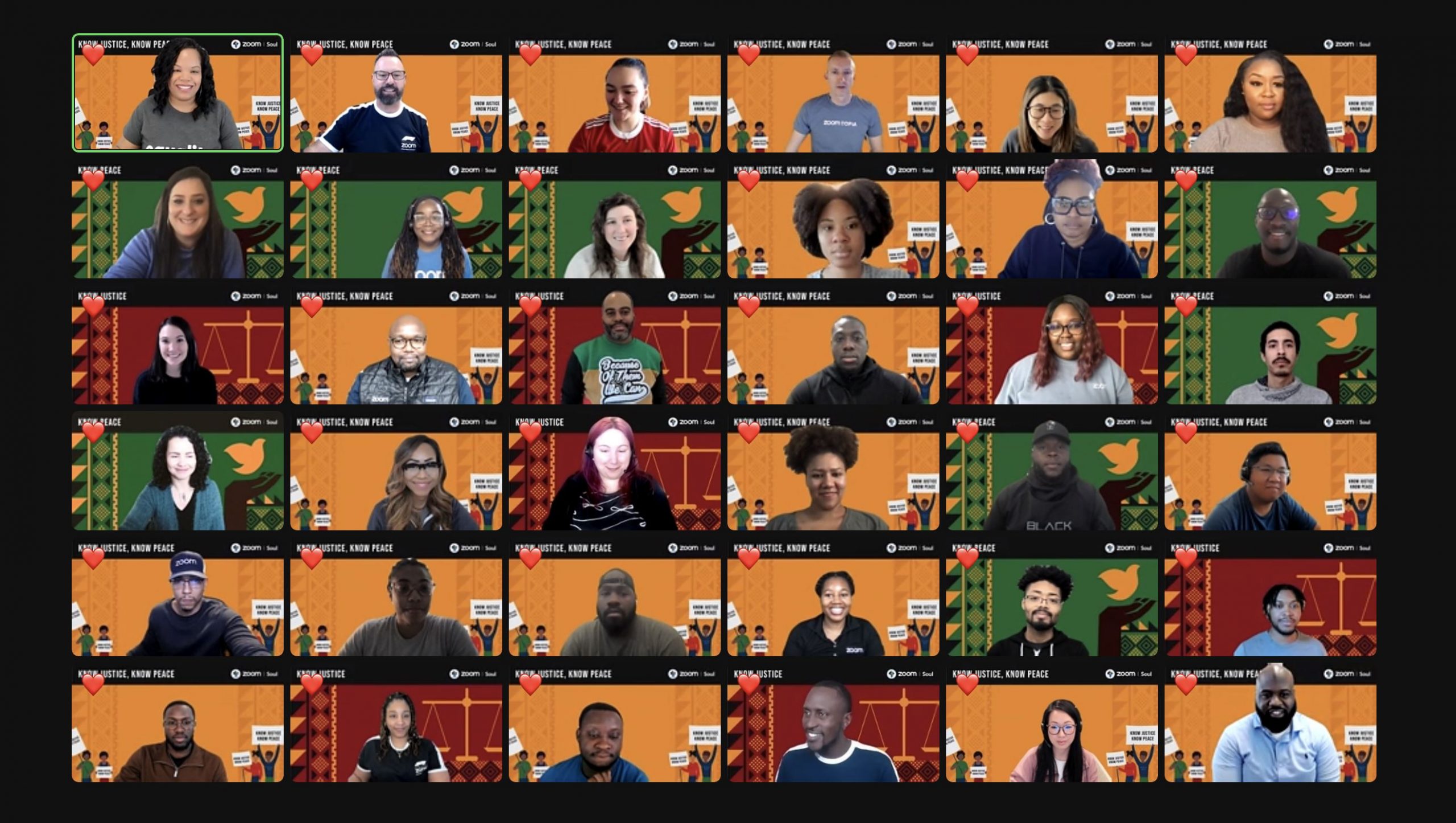 Black History Month At Zoom: ‘Know Justice, Know Peace’