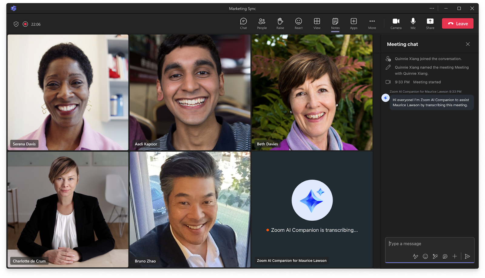 Bring AI Companion to third-party meetings Bring AI Companion to third-party meetings