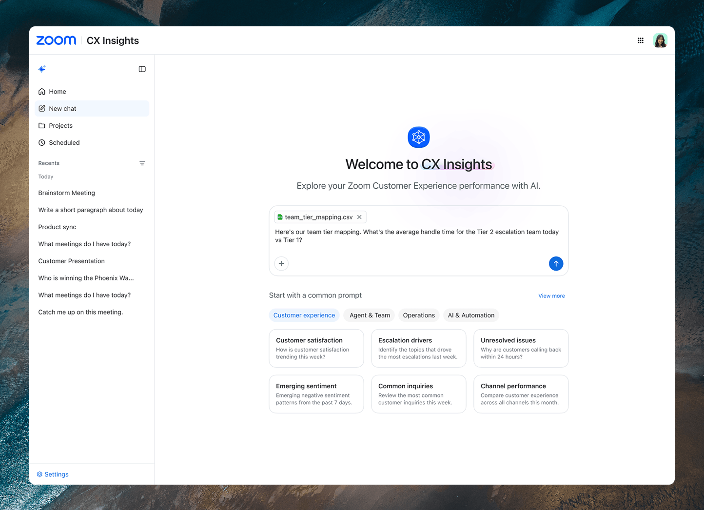 CX Insights Enhancements