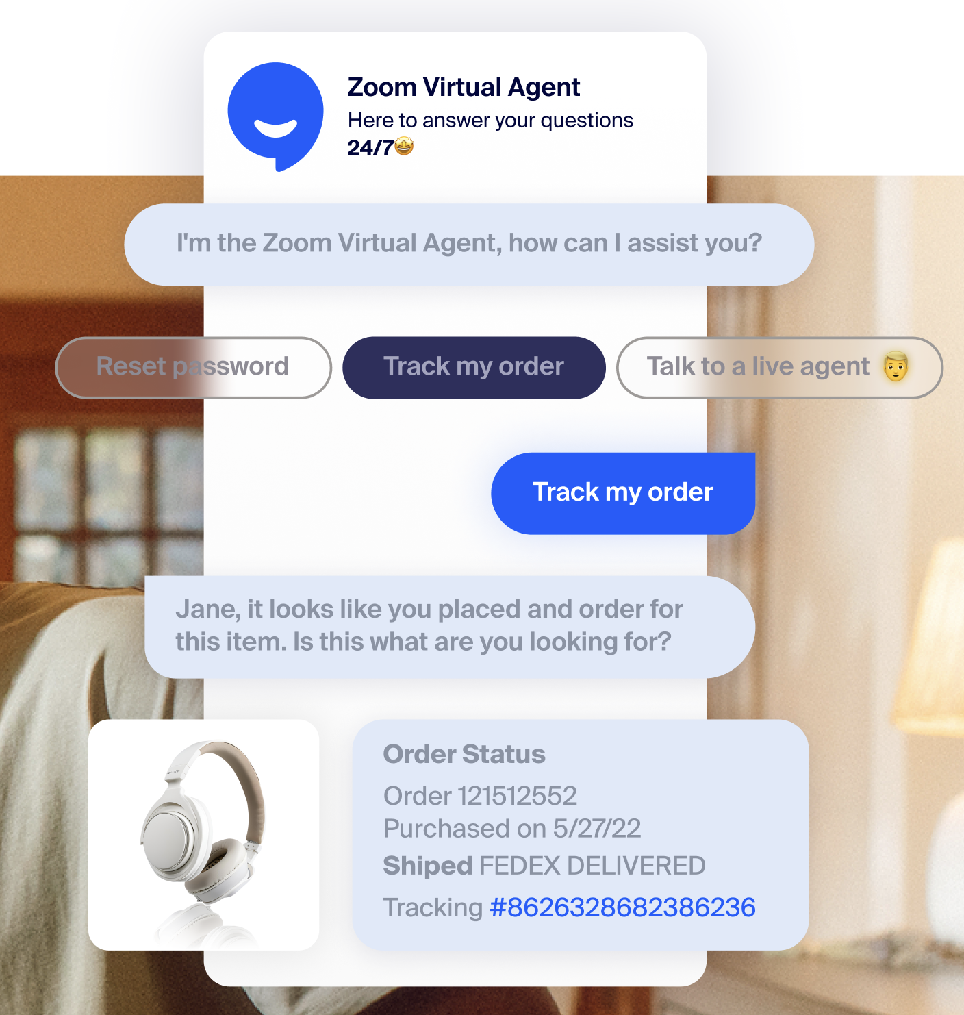 Zoom Virtual Agent manages complex customer inquiries autonomously.