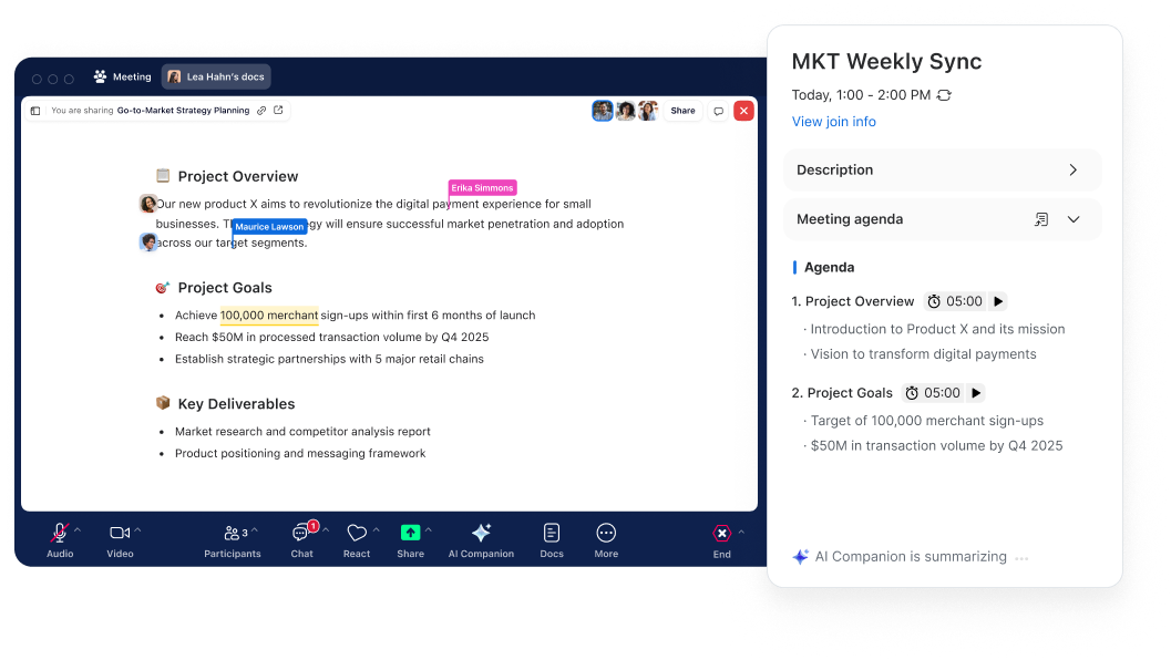Collaborate better in meetings
