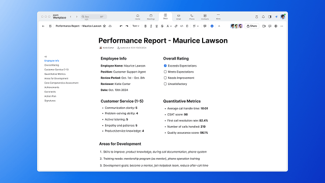 Analyze team efficiency with data-driven insights and reports