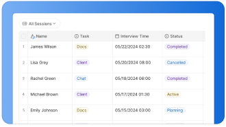 👥 User Research Tracker