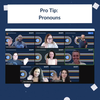 Pro Tip Pronouns