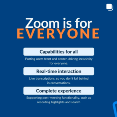 Zoom is for Everyone