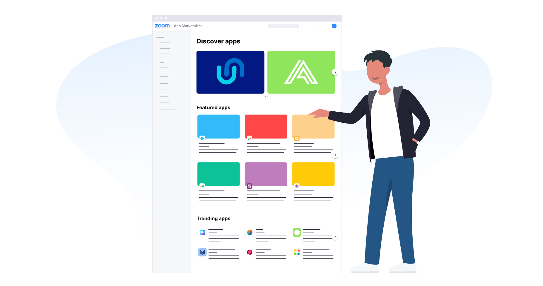 Thúc đẩy khám phá ứng dụng nhờ các bản cập nhật Zoom App Marketplace mới nhất