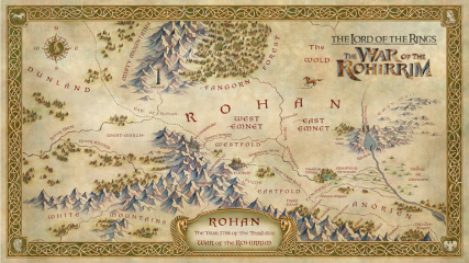 Map of Rohan