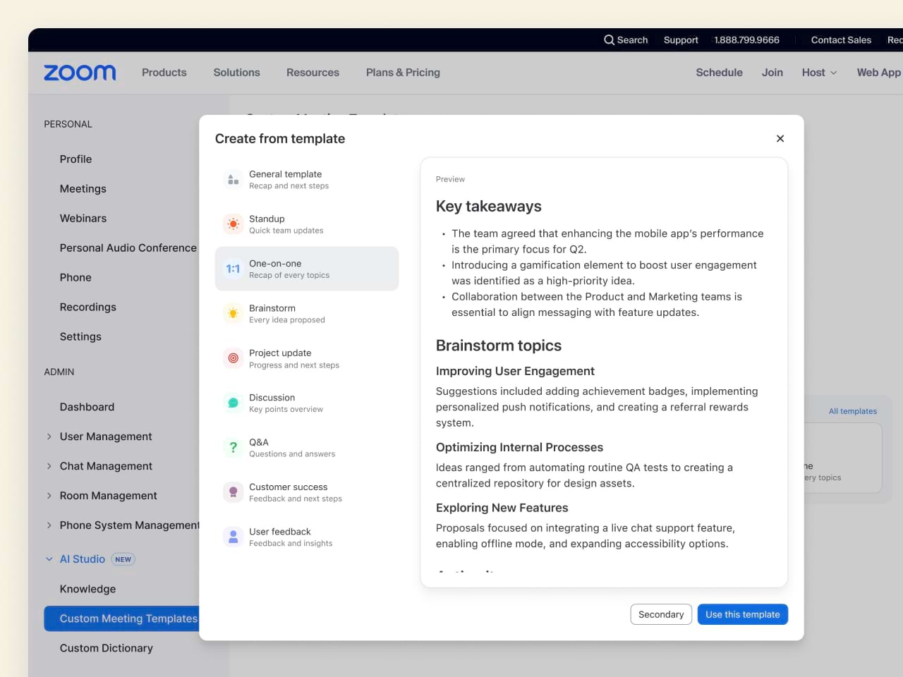 Get more relevant meeting summaries