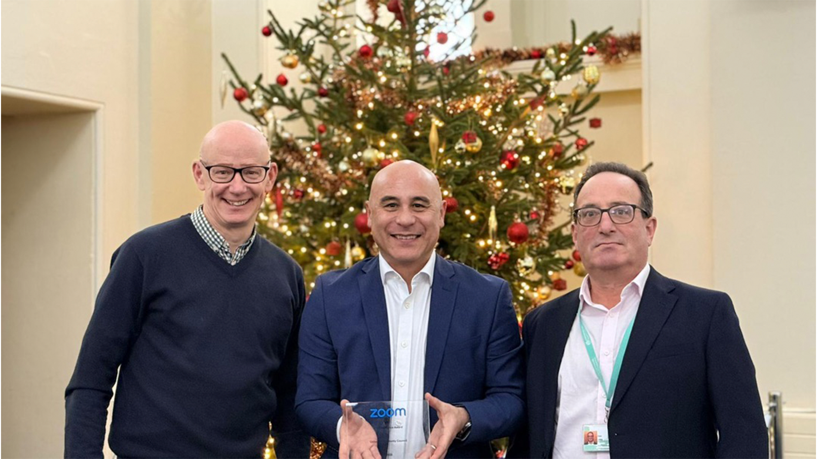 Oxfordshire County Council receives Zoom CX Excellence Europe Award