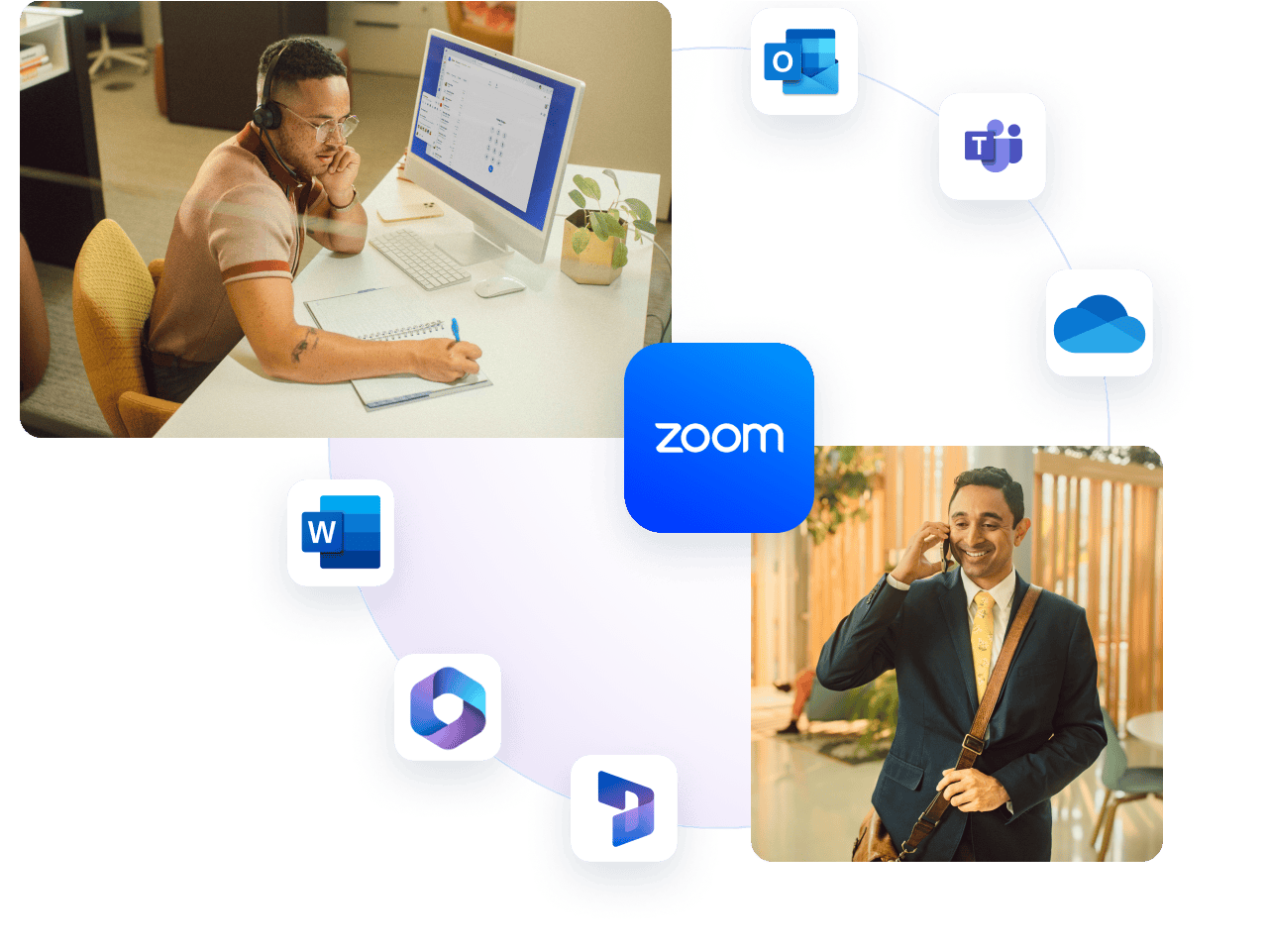 Integrazione semplice con le app Microsoft