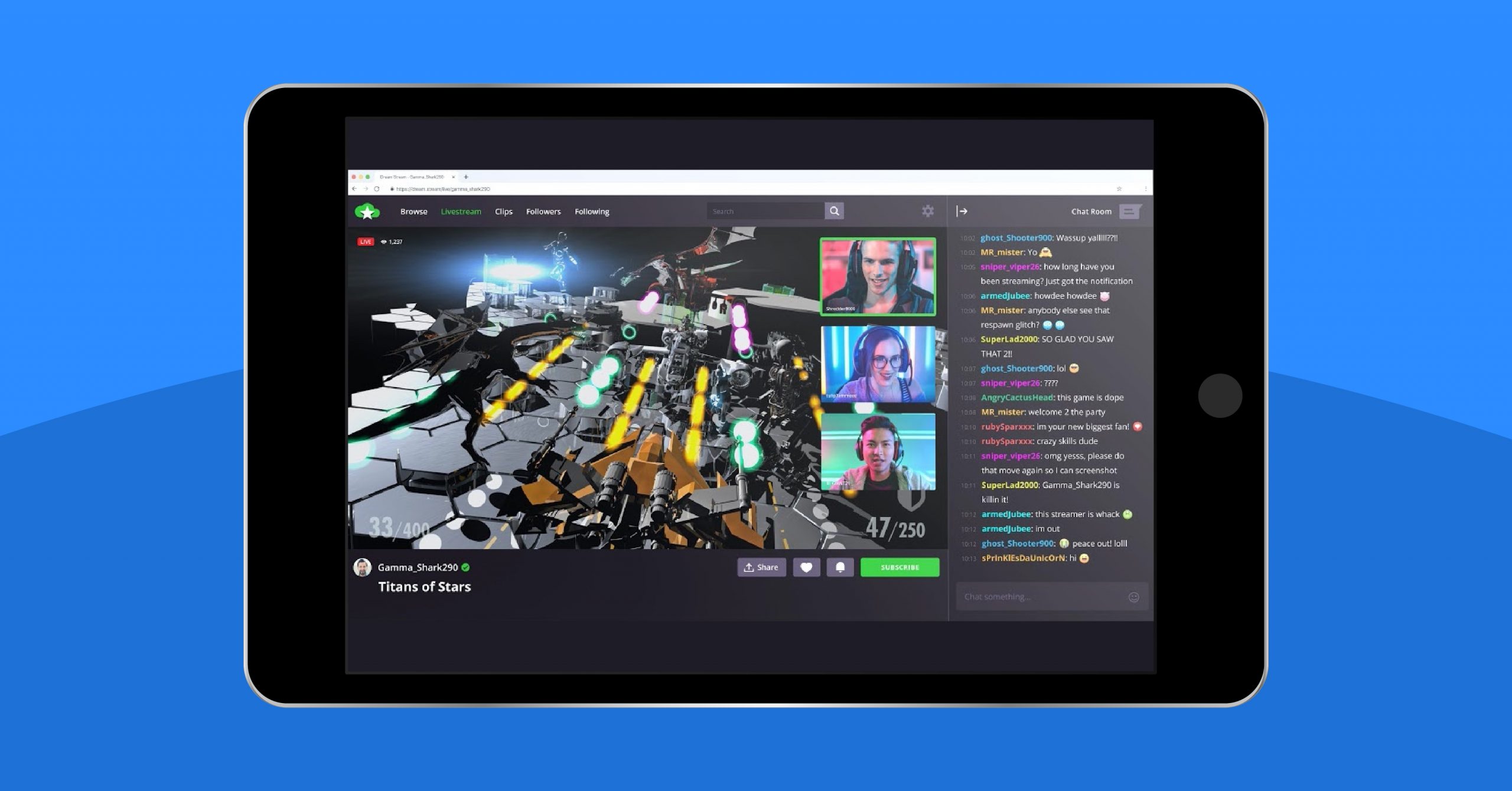 A gaming application using Zoom's Video SDK