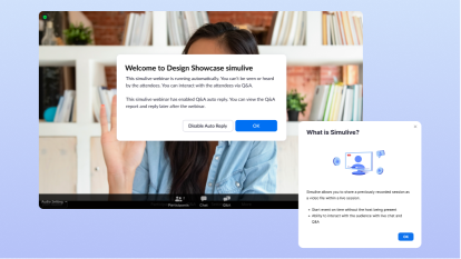 ti diamo il benvenuto alla dimostrazione di design Simulive