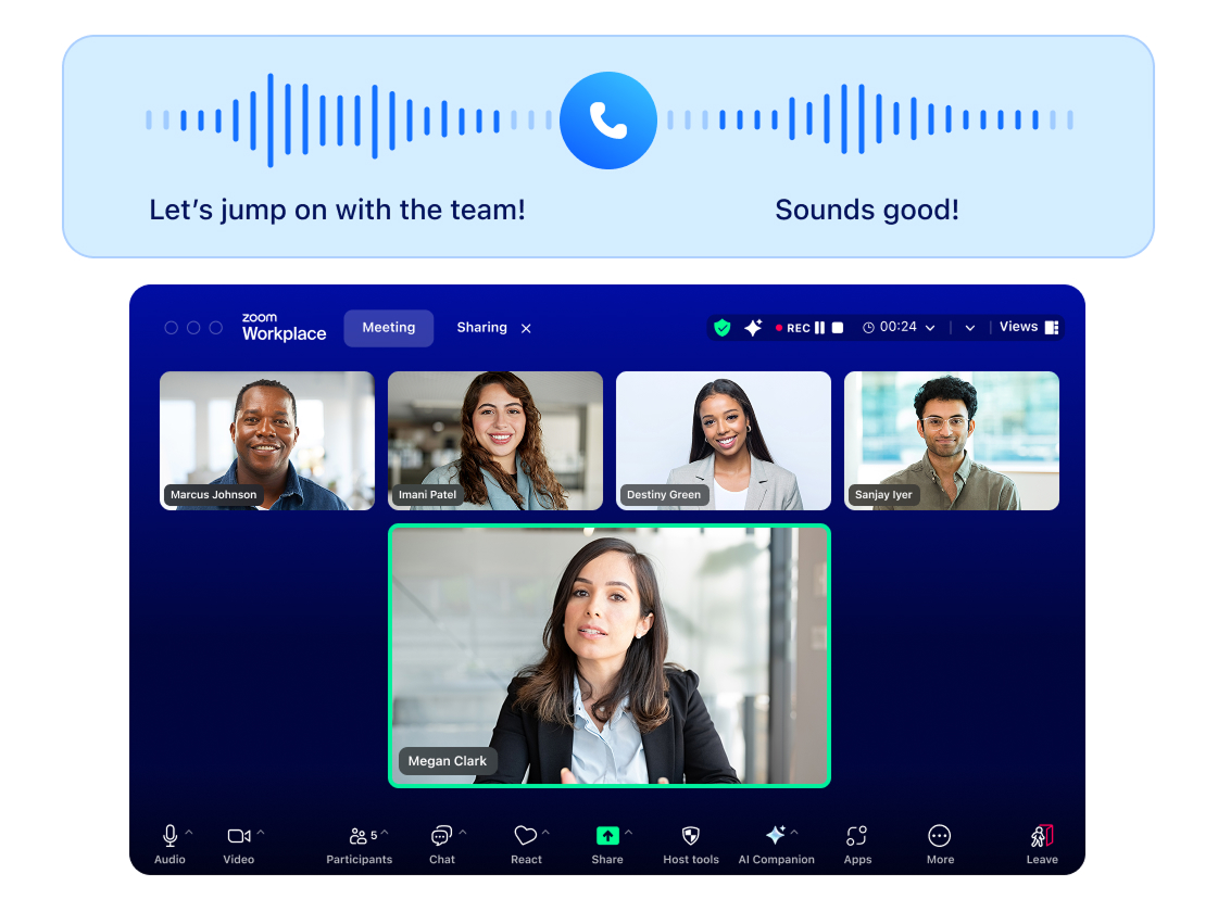 Stay in your workflow while handling calls