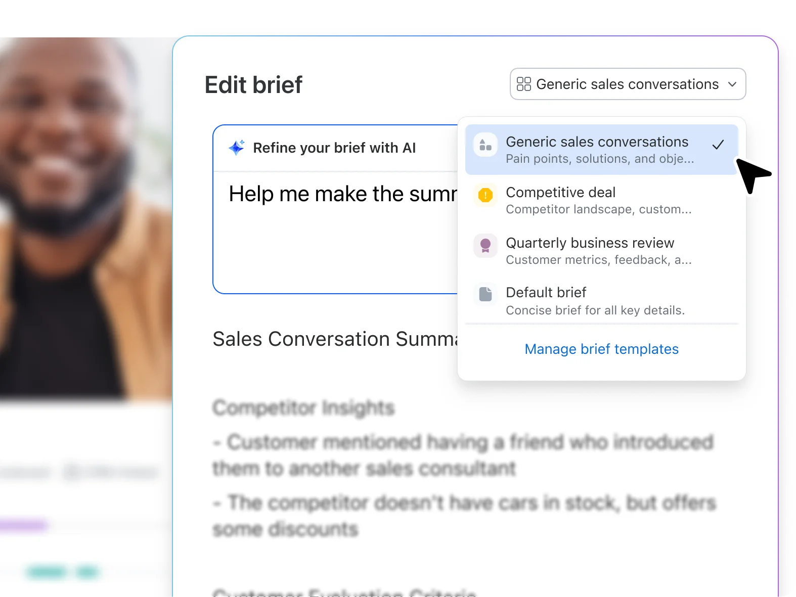 Summarize and share automatically
