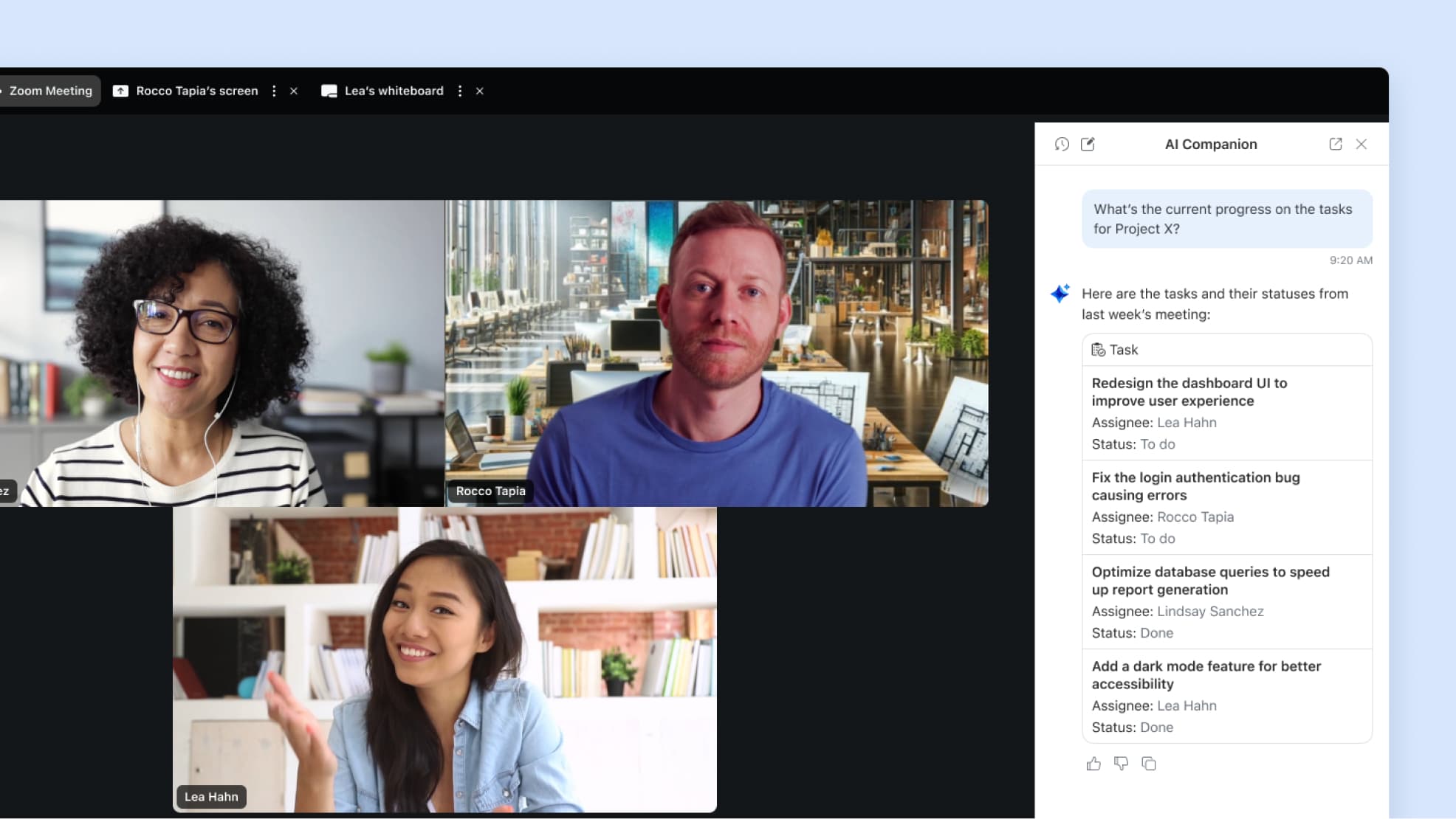 Task identification