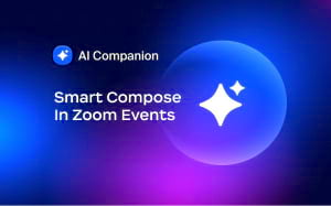 How to use Zoom AI Companion smart compose in Zoom Events