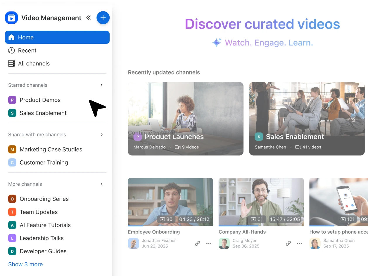 Créez des collections pour mettre de l’ordre dans vos vidéos