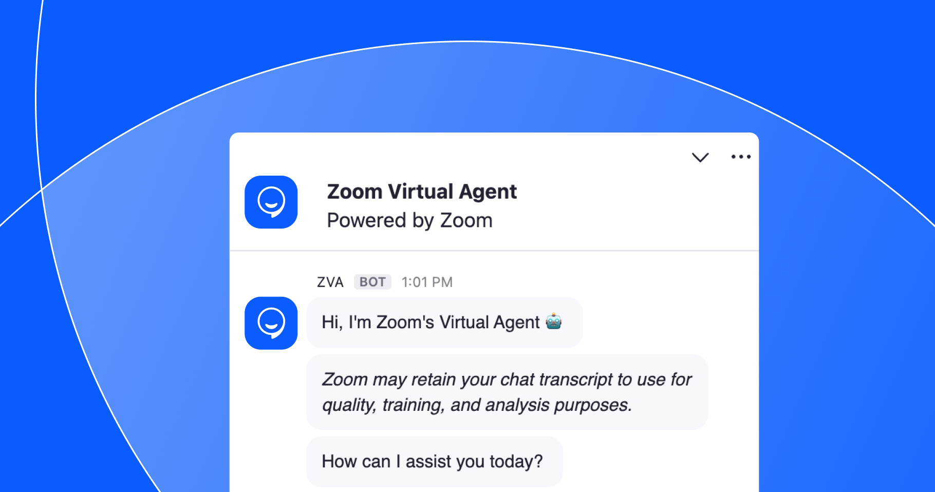 Zoom AI chatbot Zoom Virtual Agent