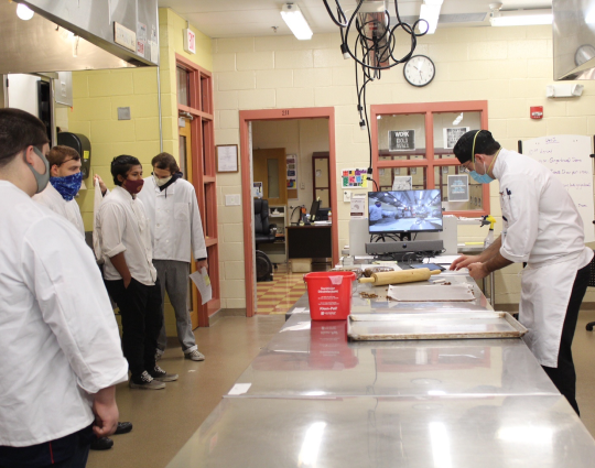 Team in the kitchen