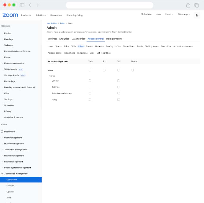 Granular Permissions for User Management