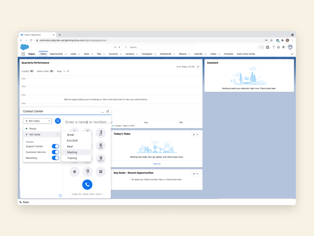 Salesforce 통합