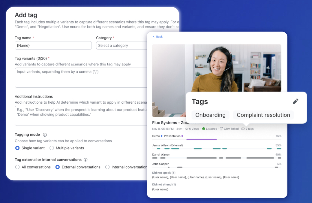 Zoom Revenue Accelerator - AI Conversation Tags Zoom Revenue Accelerator - AI Conversation Tags
