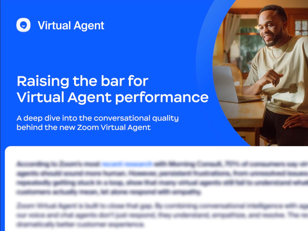 Raising the bar for virtual agent performance