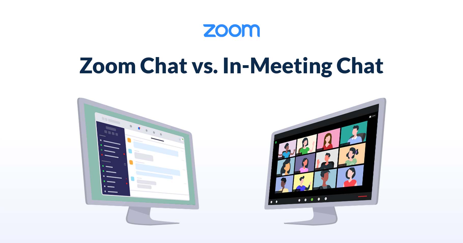 Zoom Team Chat vs Chat en réunion