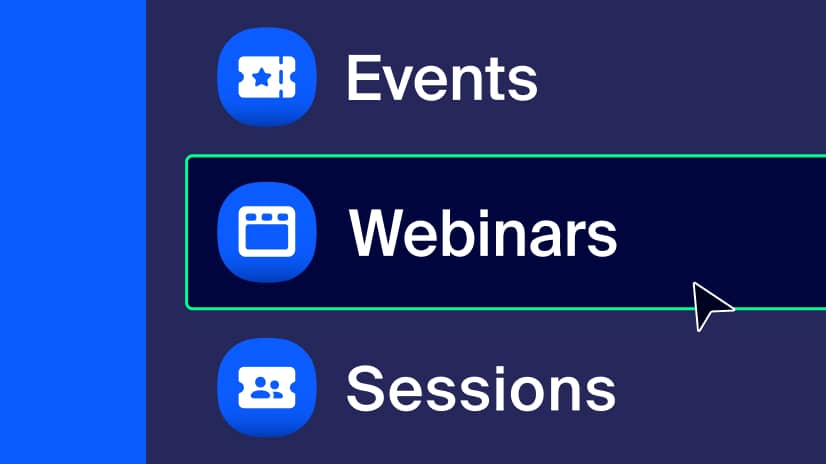 Zoom Webinars 및 Zoom Events