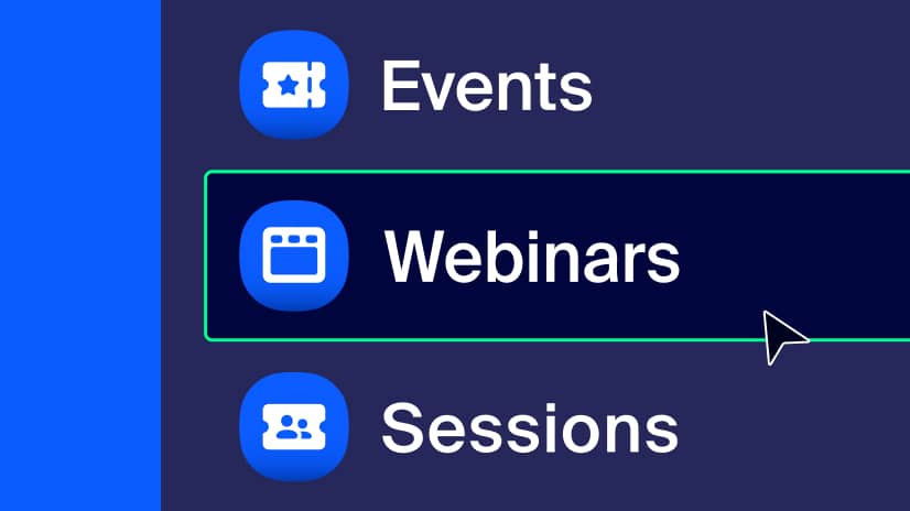 Zoom Webinars and Zoom Events