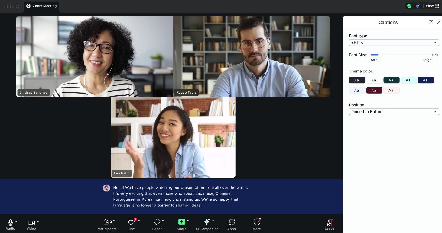 Here’s how AI is helping make Zoom meetings more inclusive and accessible