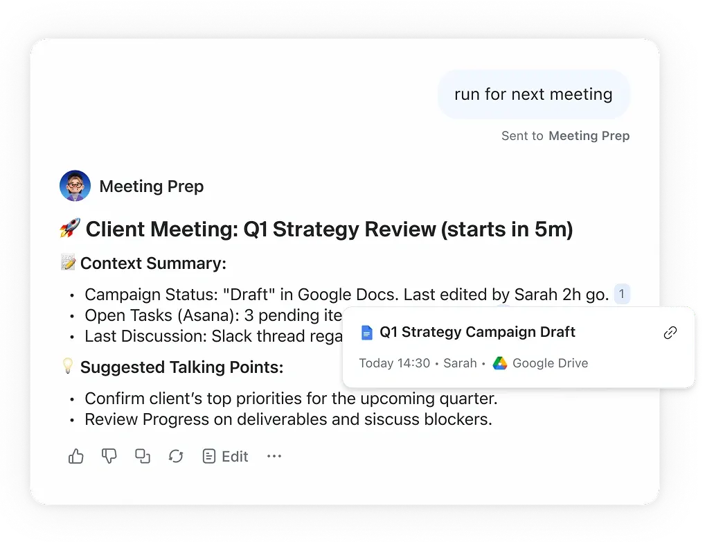 AI workflows and agents 