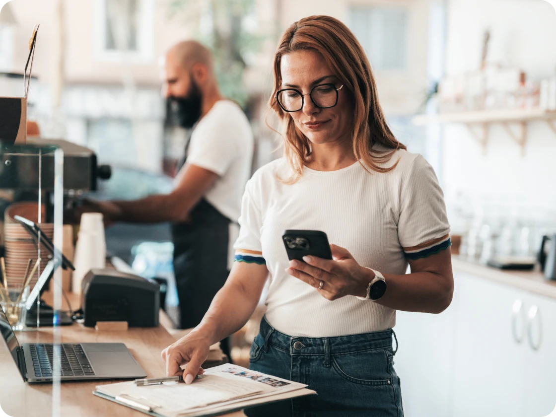 Cafes and restaurants