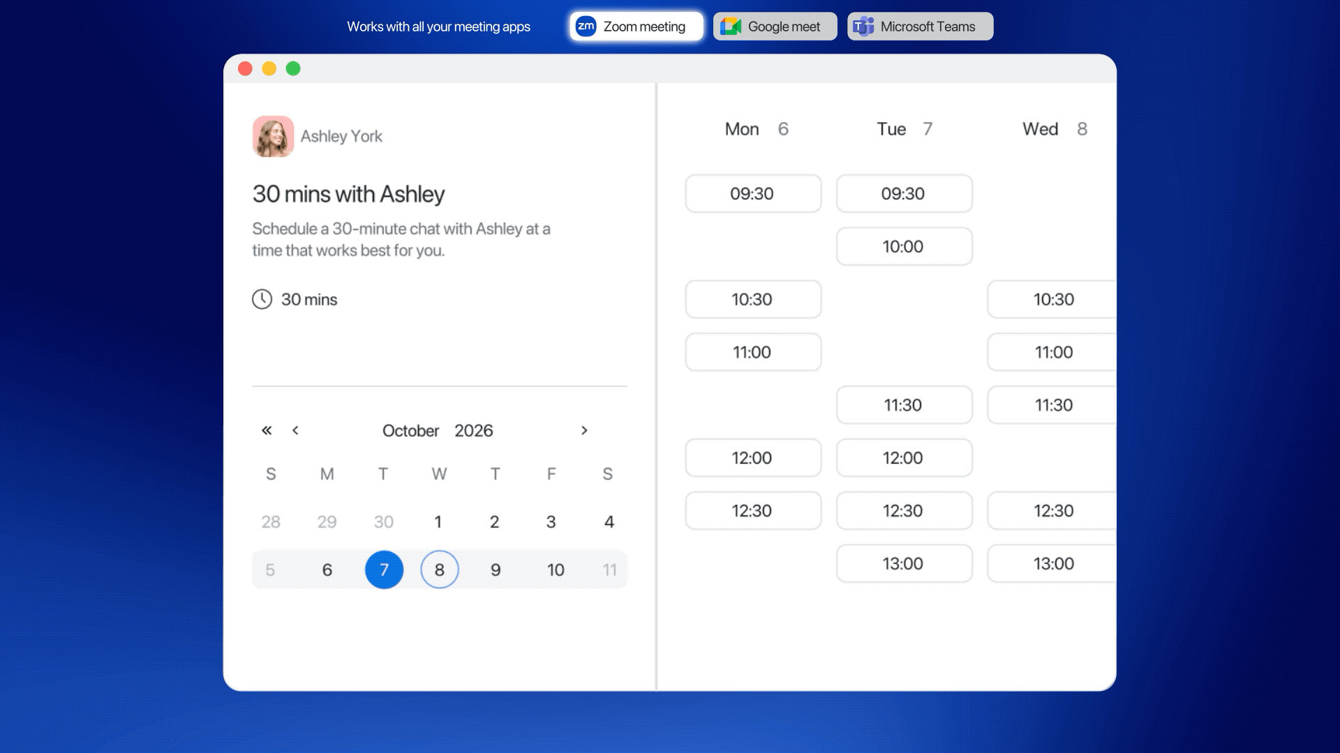 Programador de citas