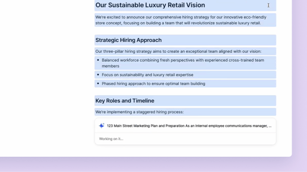 Write an intranet post