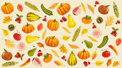 Autumn vegetables