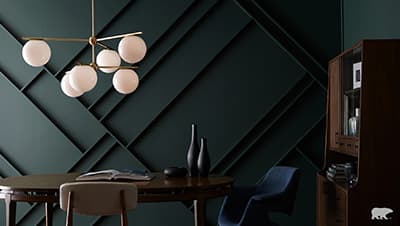 Image of a dining room table