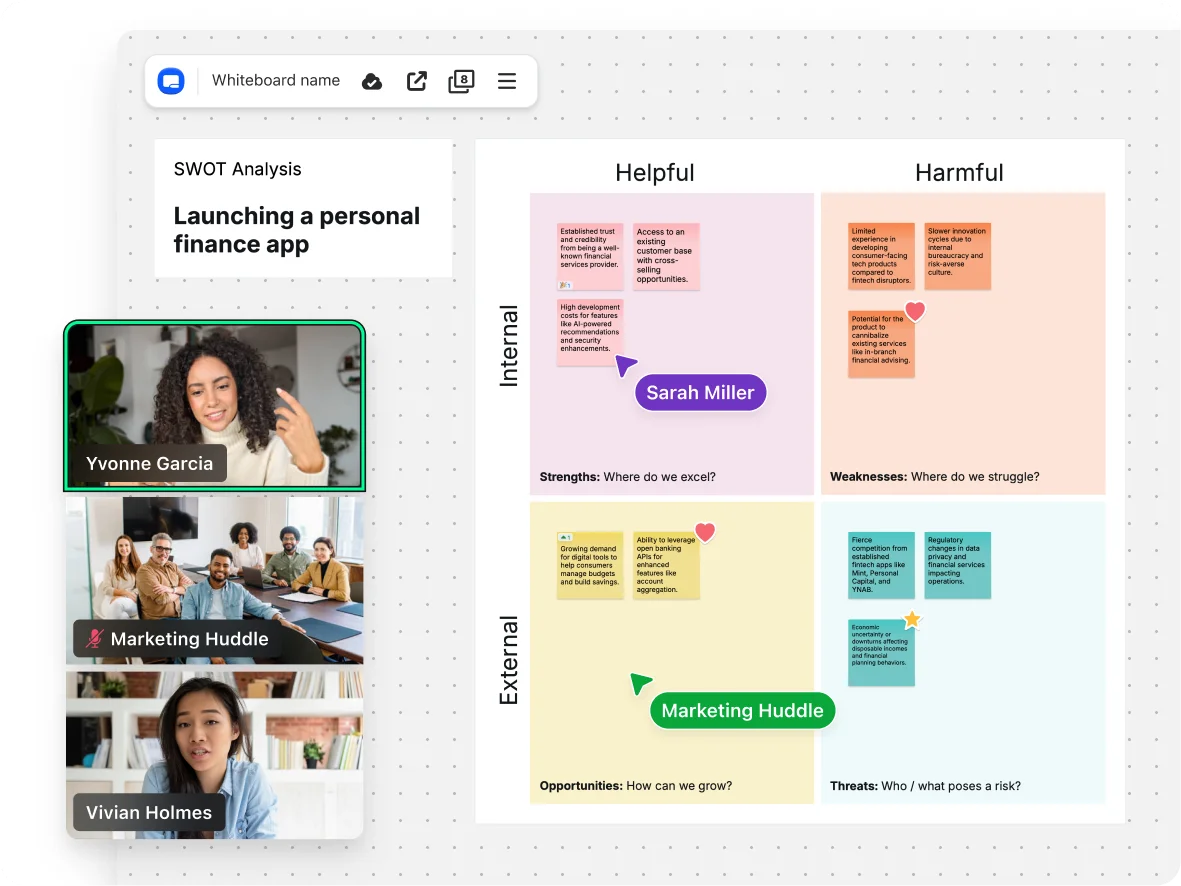 Built-in collaboration tools