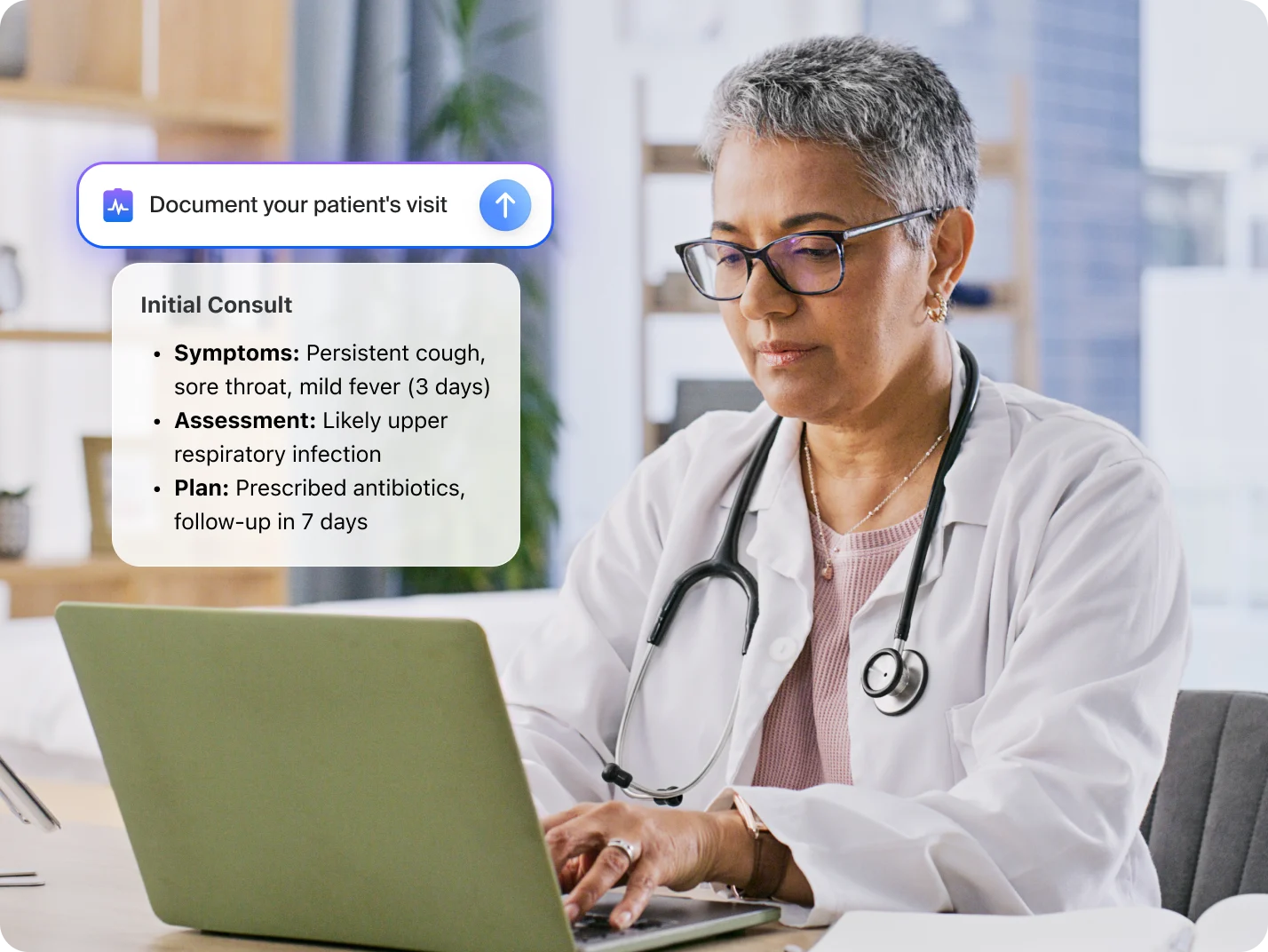 Zoom's AI scribe for in-person and telehealth visits