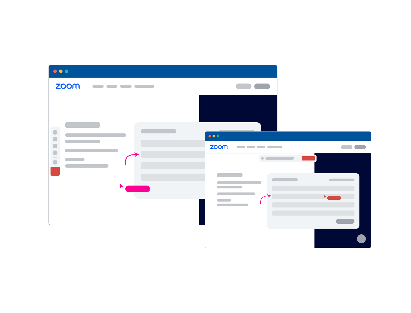 Navigation collaborative sur votre page web avec le SDK Zoom Cobrowse