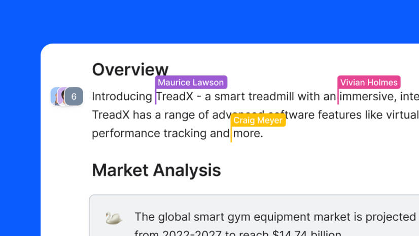 Collaborate in docs