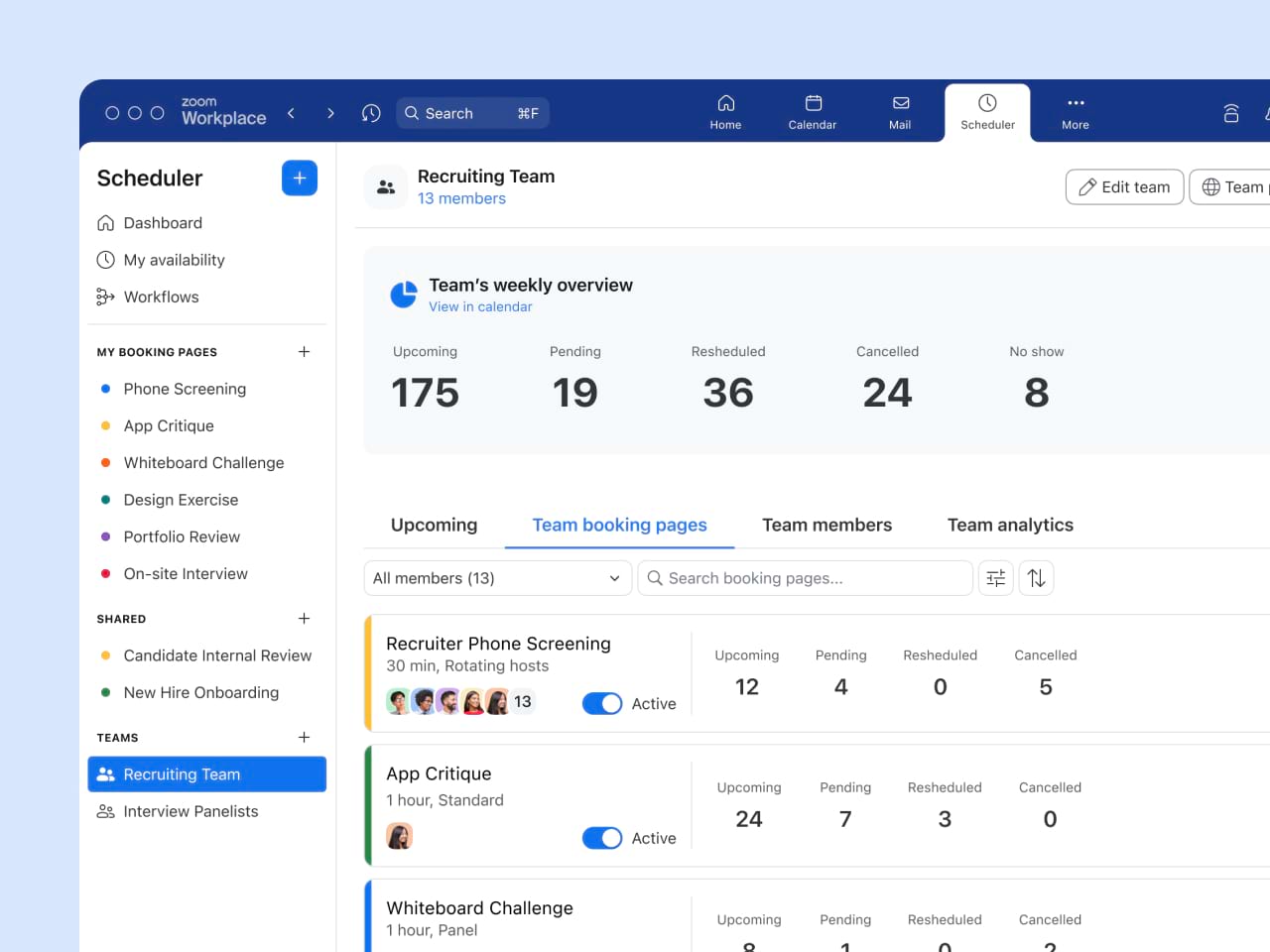 Vergleich von Zoom Scheduler und Calendly