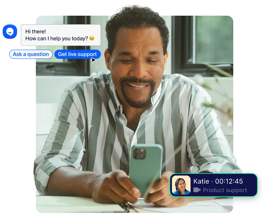 Connect with customers
