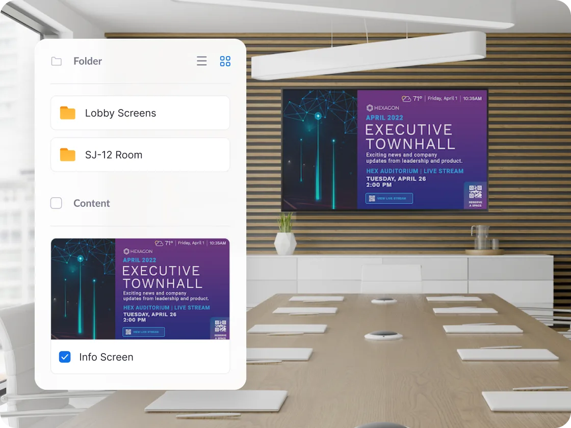 Control your displays from one place